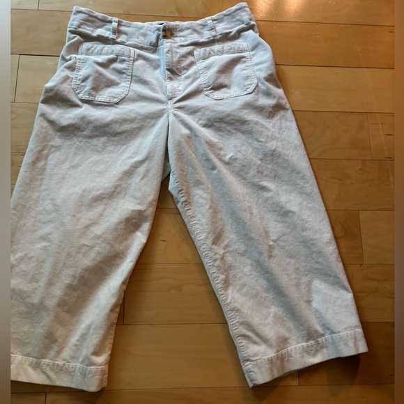 Anthropologie Maeve Colette cord corduroy crop pants 16 - Picture 7 of 10